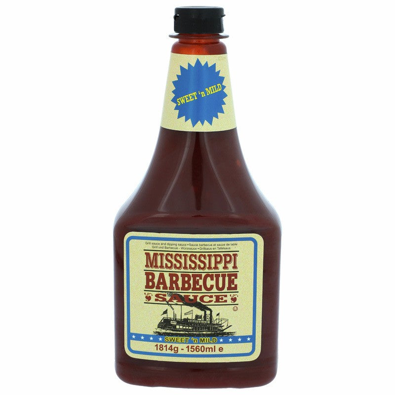 Mississippi BBQ Sauce Sweet and Mild 1560ml