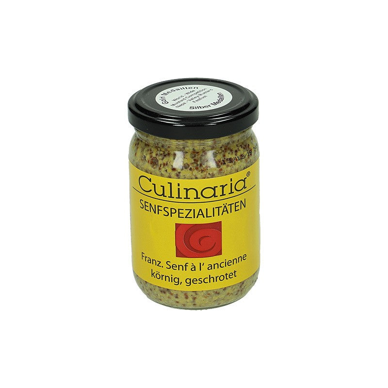 Culinaria Senfspezialitäten körnig geschrotet 200g