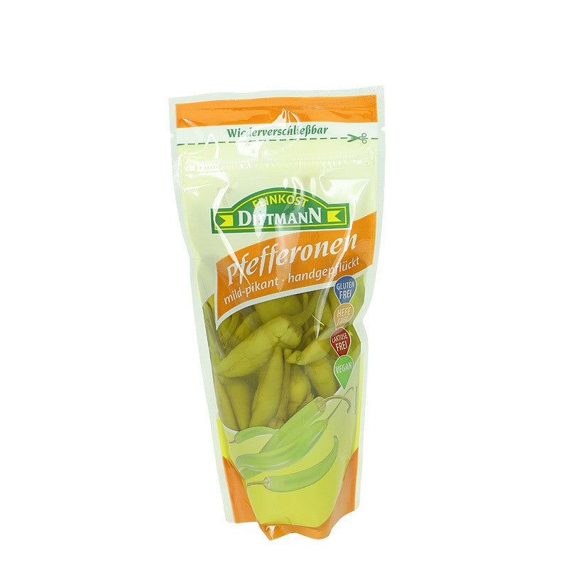 Dittmann Pfefferonen Mild Pikant 250g Packung