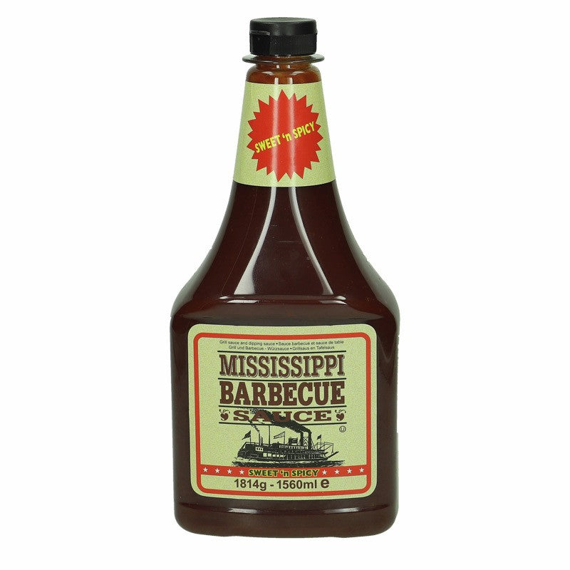 Mississippi BBQ Sauce Sweet and Spicy 1560ml