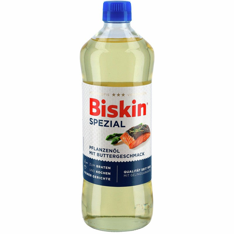 Biskin Spezial Pflanzenöl mit Buttergeschmack 0,75L