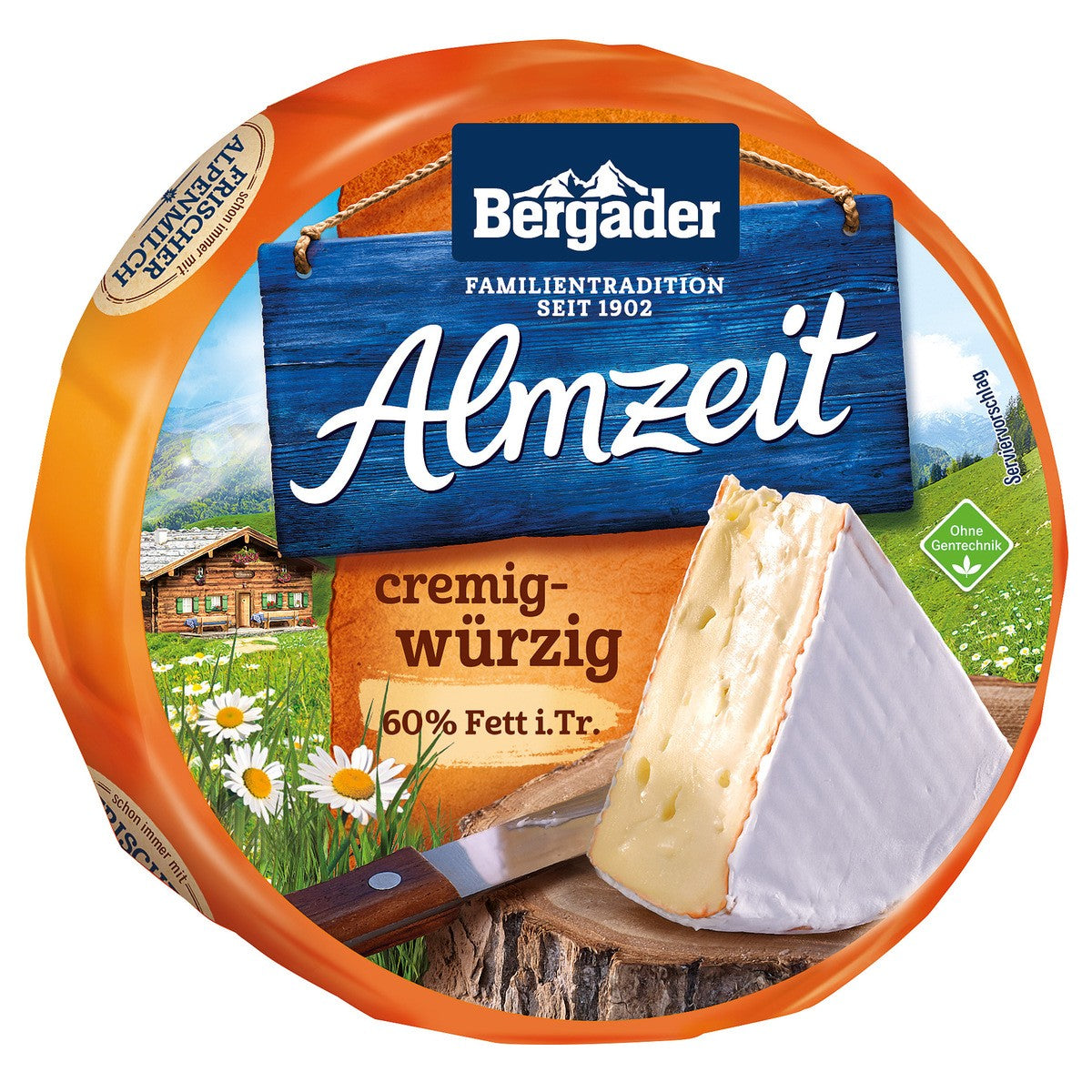 Bergader Akmzeit Cremig-Würzig Weichkäse, 330g