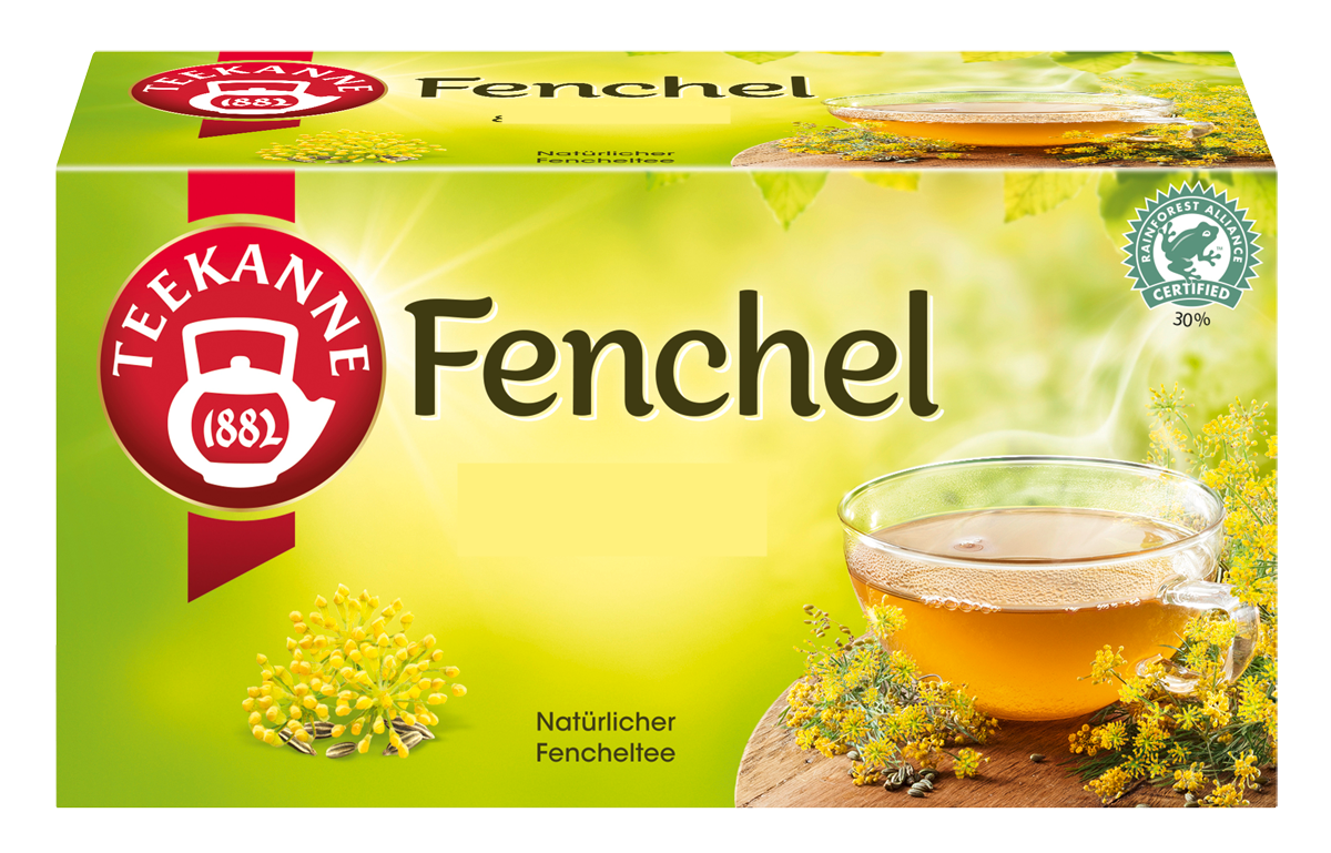 Teekanne Fenchel 20x3g