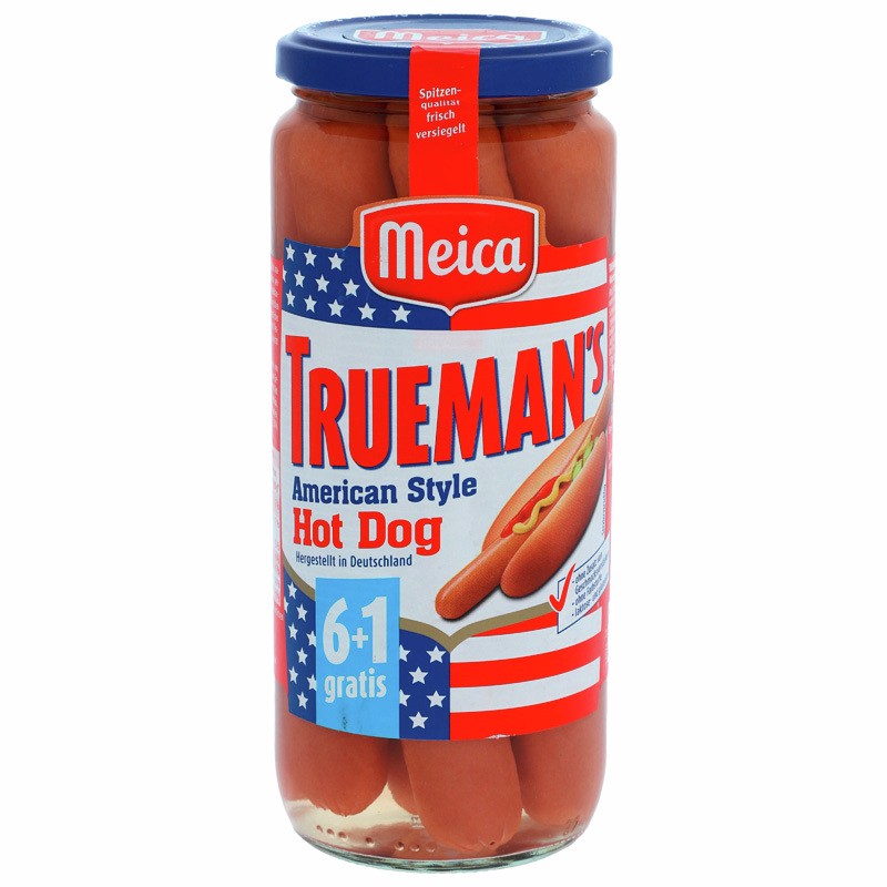 Meica Trueman's American Style Hot Dog 350g