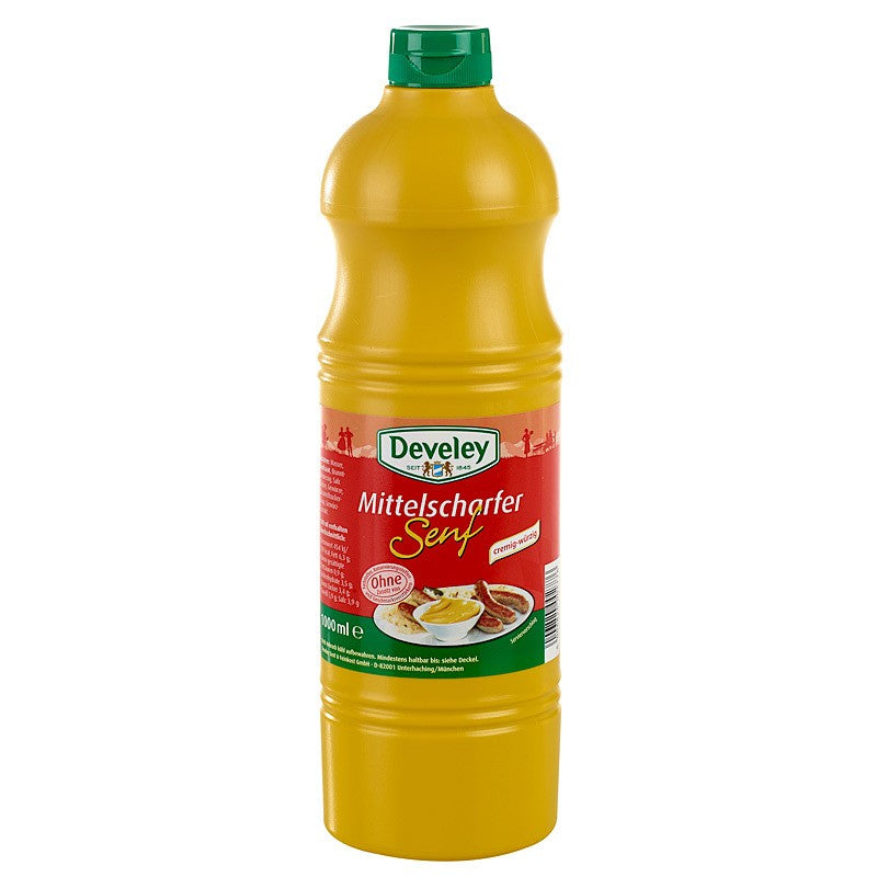 Develey Senf mittelscharf 1000ml