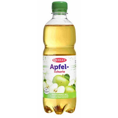Quelly Apfelschorle 6 x 0,5L PET