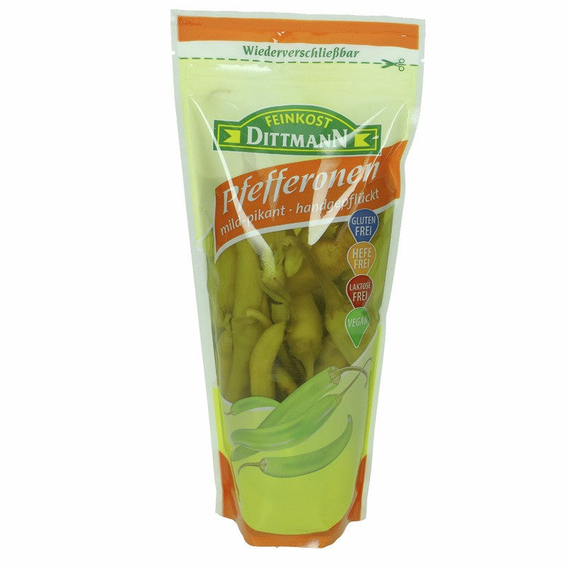 Dittmann Pfefferonen mild-pikant 720ml Glas, 200g