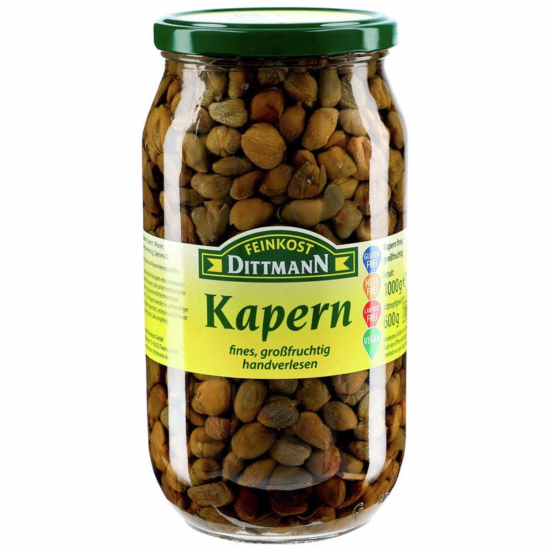 Dittmann Kapern fines großfruchtig handverlesen 1062ml Glas, 600g