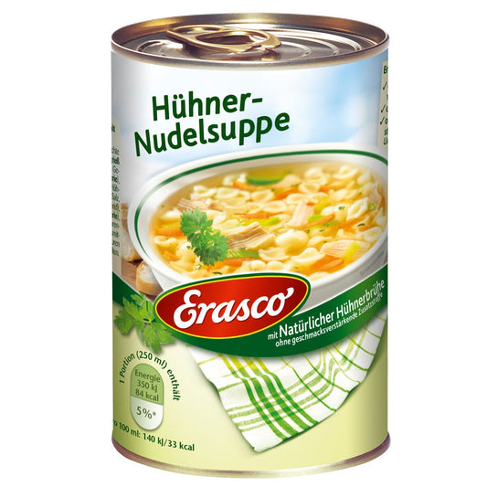 Erasco Klare Hühner-Nudelsuppe 390ml