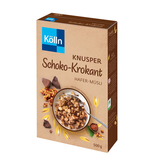 Kölln Knusper Müsli Schoko-Krokant 500g Packung
