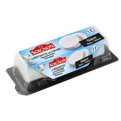 Soignon Ziegen-Frischkäserolle natur 45% 125g