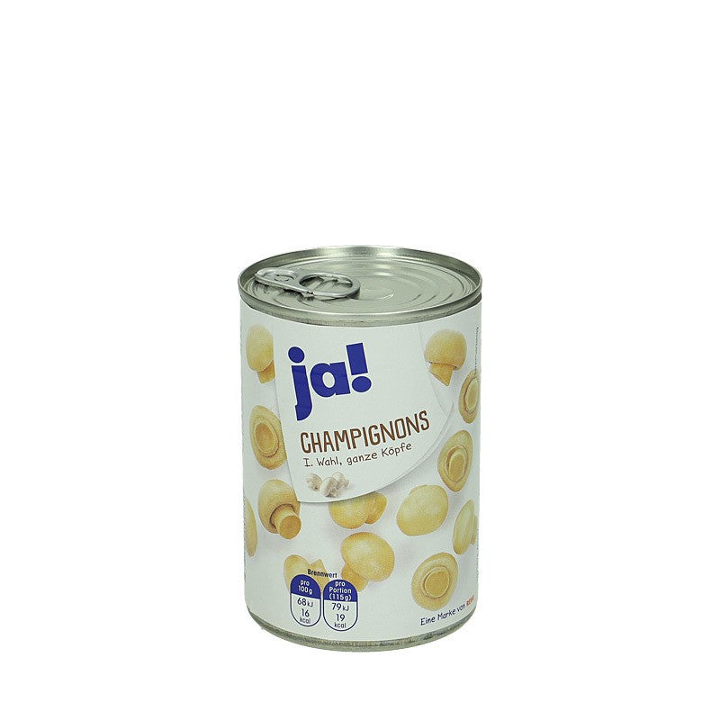 Champignons erste Wahl, ganze Köpfe, 230g