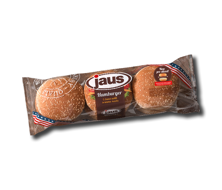 Jaus Hamburger Sesam 6er, 300g Packung