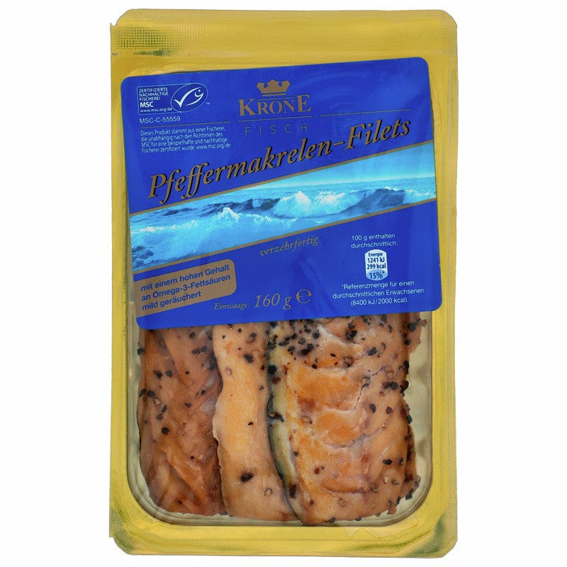 Krone Pfeffermakrelen Filets 160g