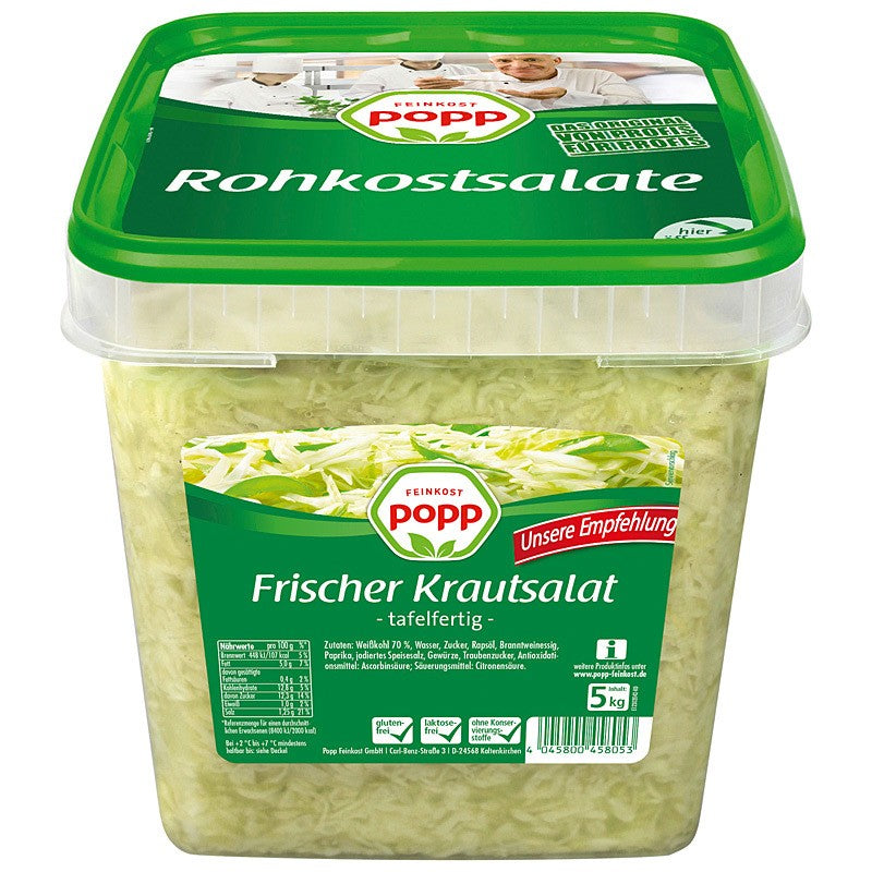 Popp Frischer Krautsalat XXL 5kg