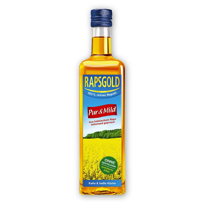 Rapsgold Rapsöl Pur & Mild 750ml Glasflasche