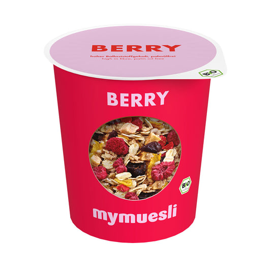 mymuesli Berry Müsli 2Go, 85g Packung