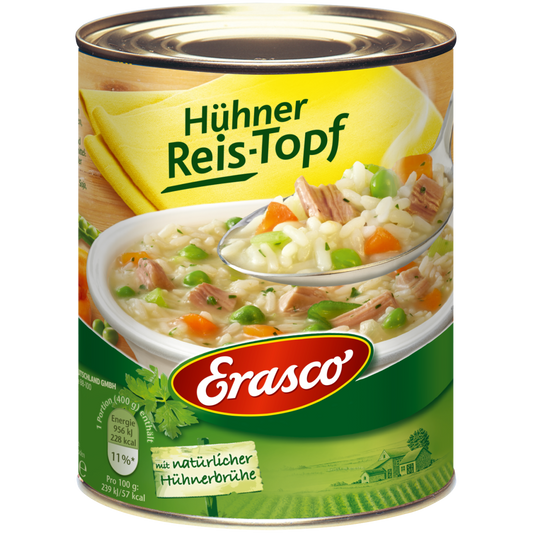 Erasco Hühner-Reistopf 800g
