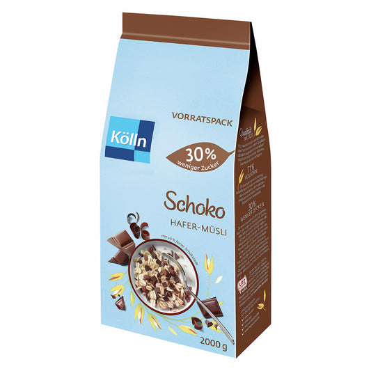 Kölln Schoko Hafer-Müsli 2kg Packung