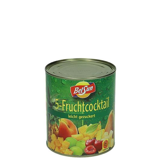 Bel Sun 5 Fruchtcocktail in 850ml Dose, 490g