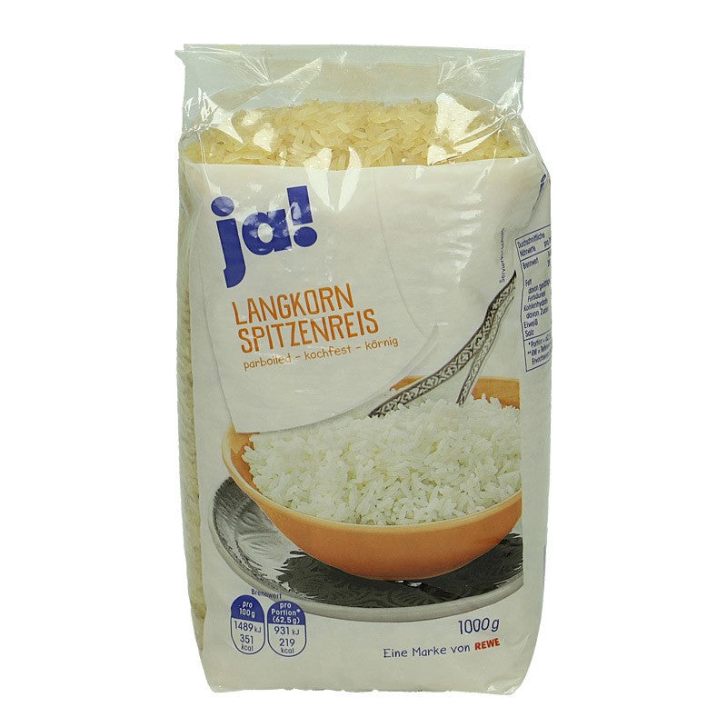 Langkorn Spitzenreis, Parboiled, 1kg