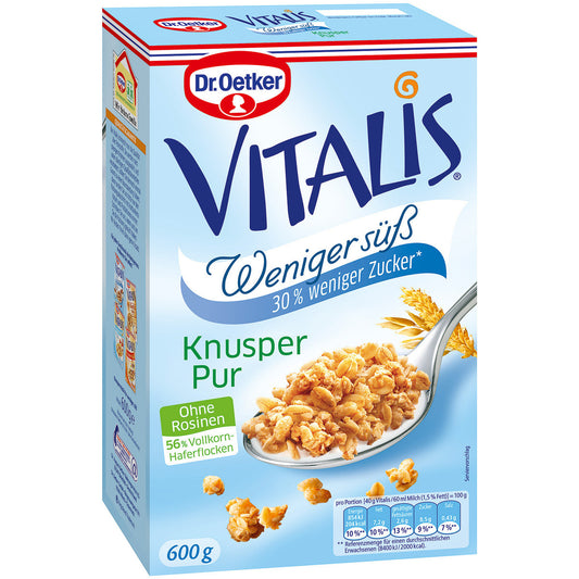 Dr. Oetker Vitalis Müsli 600g Packung