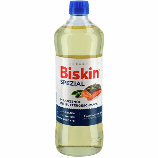 Biskin Spezial Pflanzenöl mit Buttergeschmack 0,75L