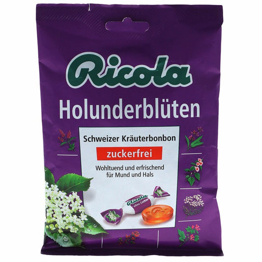 Ricola Holunderblüten zuckerfrei, 75g
