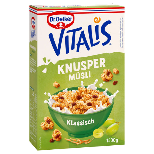 Dr. Oetker Vitalis Müsli 1,5kg Packung