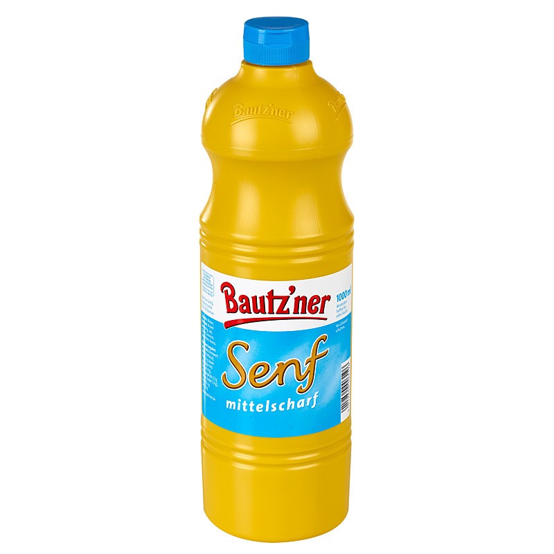 Bautz`ner Senf mittelscharf 1000ml