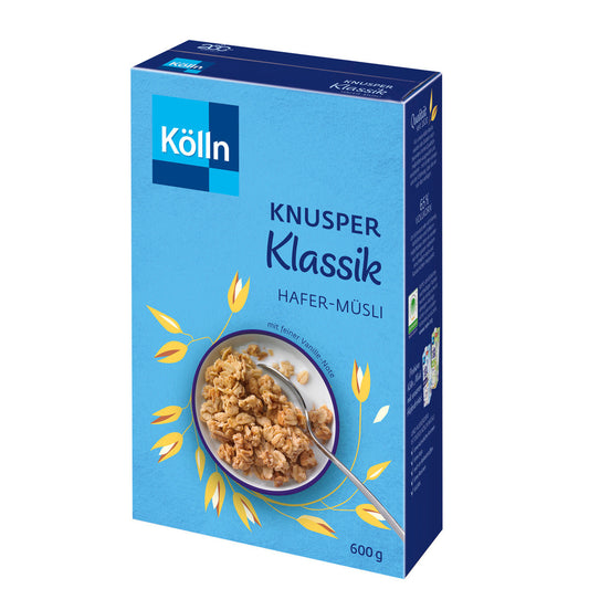 Kölln Knusper Müsli Klassik 600g Packung
