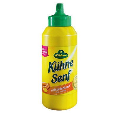 Kühne Senf mittelscharf 250ml