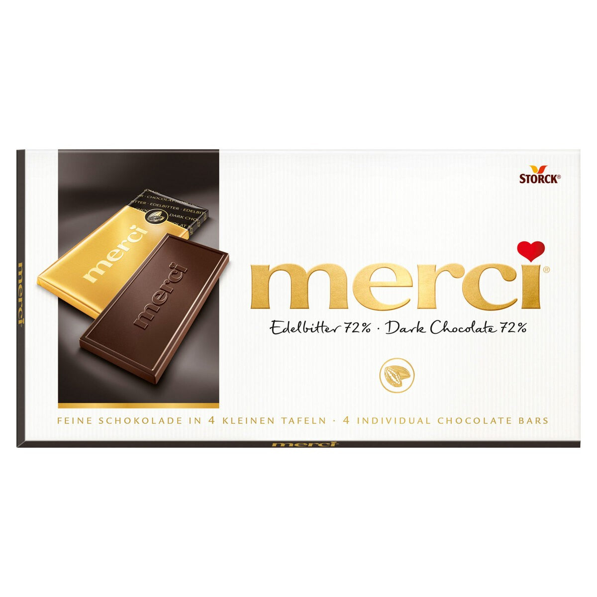 Merci Schokolade Edelbitter 72% 100g
