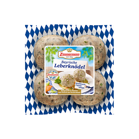 Zimmermann Bayerische Leberknödel 4x75g