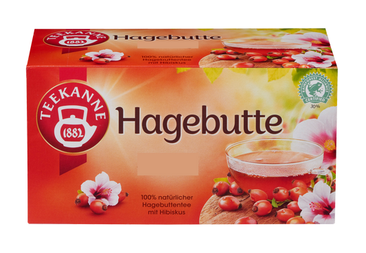 Teekanne Hagebutte 20x3,5g