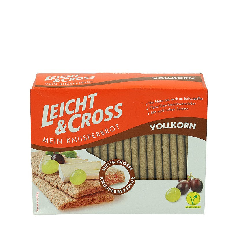 Knusperbrot Leicht & Cross Vollkorn 125g