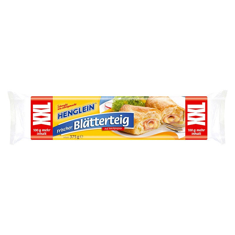 Henglein Frischer Blätterteig XXL 375g