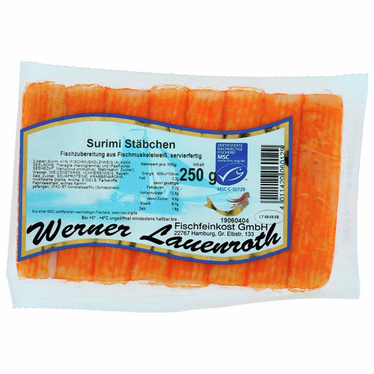 Werner Lauenroth Surimi Stäbchen 250g