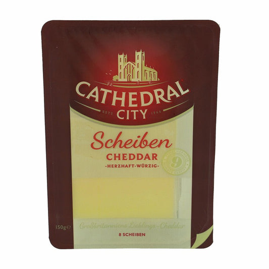Cathedral City Scheiben Cheddar 150g
