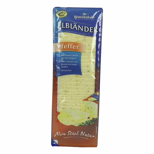 Elbländer Käse Pfeffer in Scheiben 500g