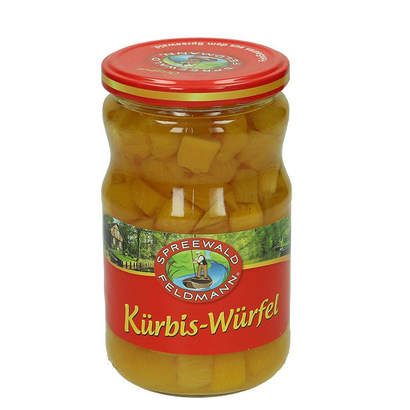 Spreewald Feldmann Kürbis-Würfel 670g