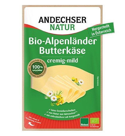 Andechser Alpenländer Butterkäse 50% 150g