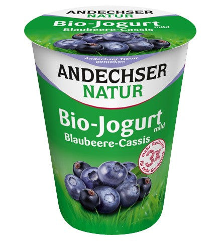 Andechser Joghurt Blaubeere-Cassis 3,8% 400g