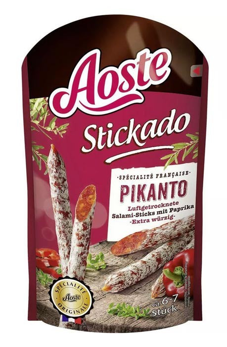 Aoste Stickado Mini Salamis Pikanto 70g