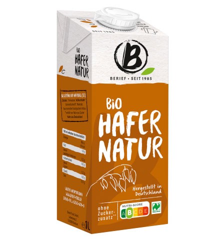 Berief Haferdrink Natur, Naturland, 1L