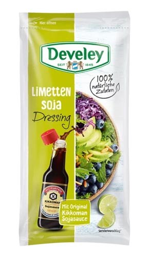 Develey Limetten Soja Salat Dressing 75ml
