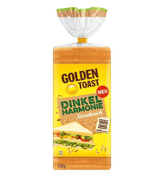 Golden Toast Dinkel Harmonie Sandwich 750g