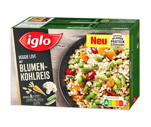 Iglo Veggie Love mit Blumenkohlreis 400g