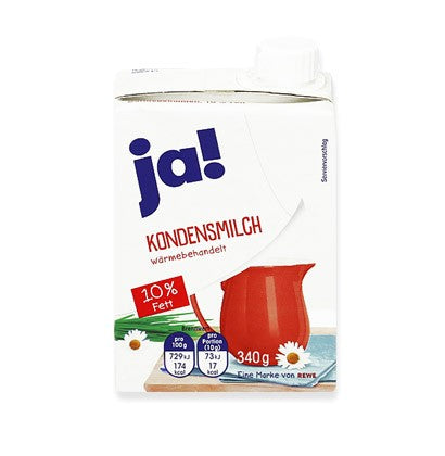 Kondensmilch 10% Fett, 340g