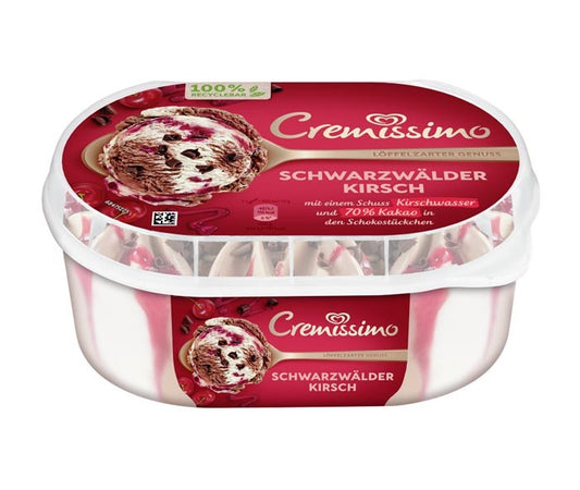 Langnese Eis Cremissimo Schwarzwälder Kirsch 825ml